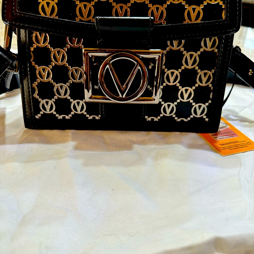 Mini Bag, Mario Valentino, Genuine Leather